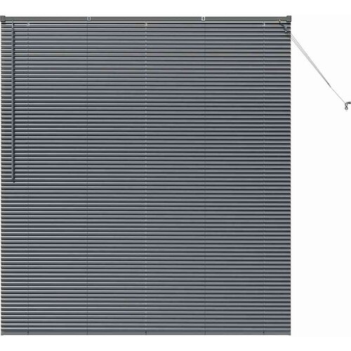  Venecijanski zastore Tamno siva 175 x 155 cm Aluminij Slike