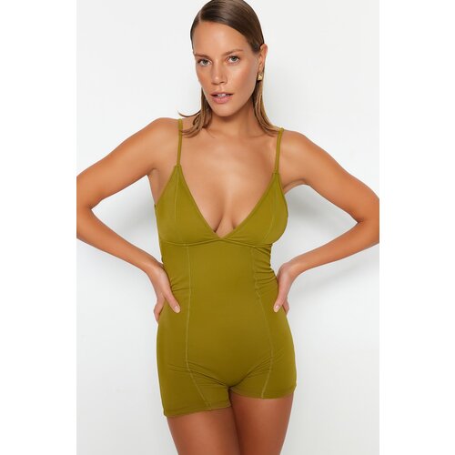 Trendyol Swimsuit - Green - Plain Slike