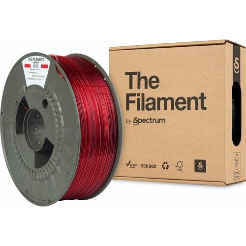 The Filament PETG Transparent Red - 1,75 mm / 1000 g Cijene