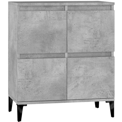Maison Chic Komoda - Predalnik betonsko siva 60x35x70 cm inženirski les, (21721947) Slike