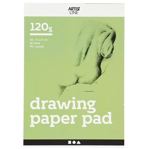  papira za crtanje A5 - 30 listova (Blok papir za skiciranje)