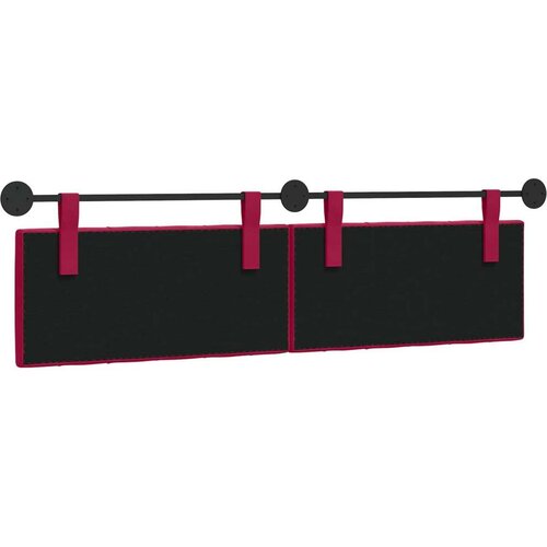  Držeće uzglavlje Zidne Vinska crvena 190 x 55 x 7 cm Bar&amp;scaron;un - boja crnog vina 180 cm bez LED Slike