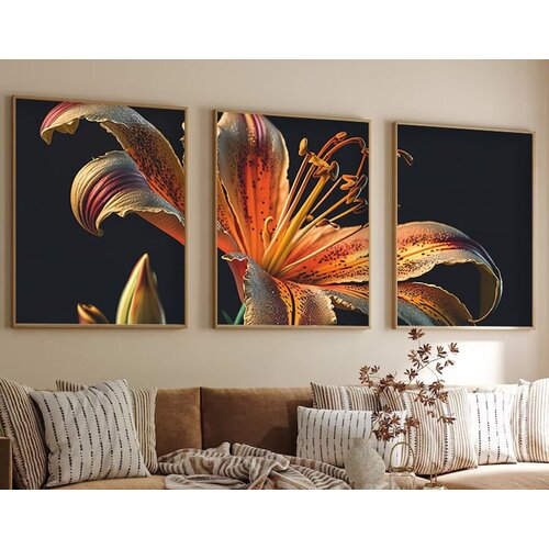 Wallity dekorativna slika Huhu221, 35x50cm, 3 dela Cene