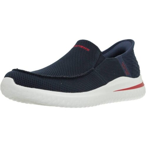 Skechers Čevlji Derby SLIP-INS: DELSON 3.0 Modra Cene