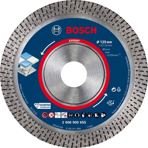 Bosch expert hardceramic dijamantska rezna ploča od 125 x 22,23 x 1,4 x 10 mm 2608900655 Cene