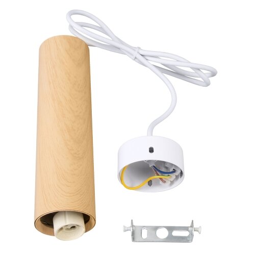  Brilagi - Visilica na sajli SELE 1xGU10/30W/230V bela/dekor hrasta Slike