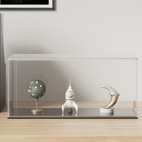 vidaXL Razstavna &scaron;katla prozorna 30x15x14 cm akril Cene