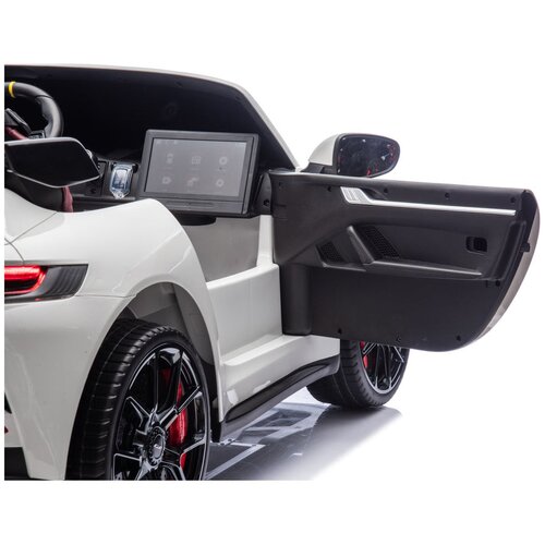  DK-P911 Porsche GT3 24V Battery-Operated Car White Slike