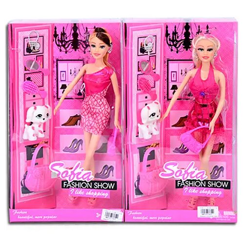 Magic Toys Sofia Fashion Show lutka sa kućnim ljubimcem - 2 verzije Cene