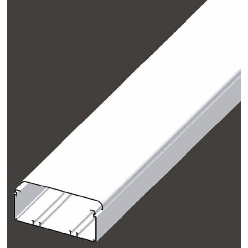 Kopos 140x60mm kanal parapetni eke sa poklopcem, IP40, samogasiv (opciono do 2 pregrade i/ili metalni podkanal) Slike