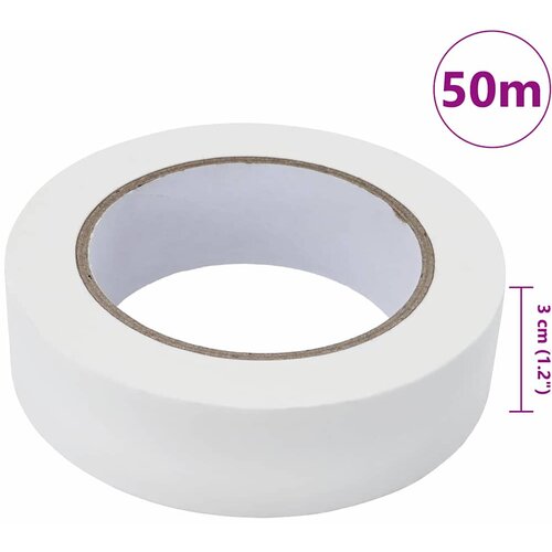 Trake za maskiranje slikara 50 pcs Bijelo 30mm x 50m Papir Slike