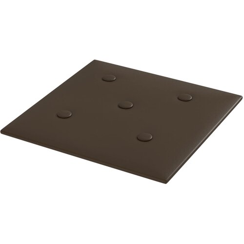 Zidna uzglavlja 12 pcs Smeđa 30 x 30 cm Lažna koža Slike