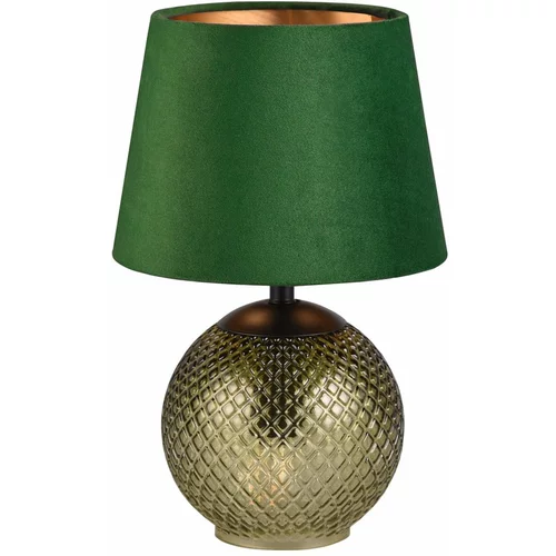 Tri O Zelena/u brončanoj boji stolna lampa (visina 29 cm) Jonna –