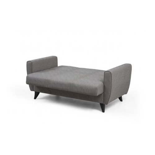  Dvosjed s razvlačenjem naslona 153x86x77cm Svijetlo siva Slike