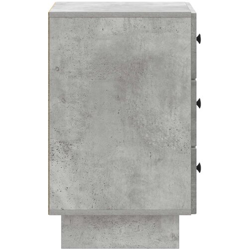  Noćni ormar Betonska siva 43 x 41 x 66,5 cm Konstruirano drvo Slike