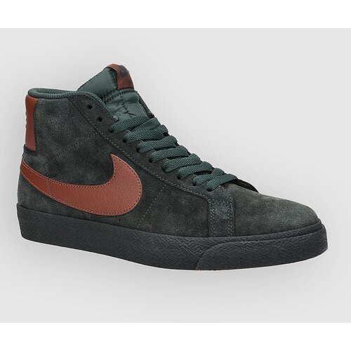 Nike SB Zoom Blazer Mid Skate cevlji black spruce / corduroy bro Slike