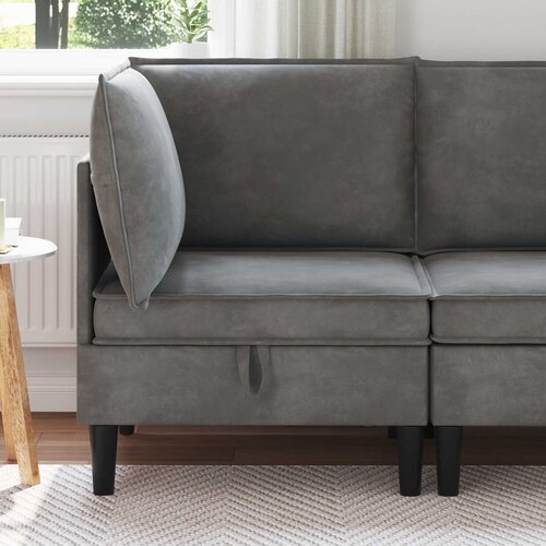 SOFA s pohranom Tamnosiva Bar&scaron;un Cijene