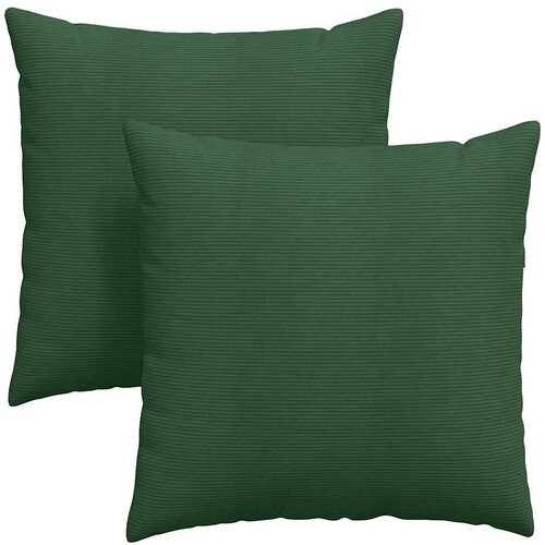 VidaXL jastučići za sofu 2 pcs tamnozelena 60 x 60 cm kordura tekstil Slike