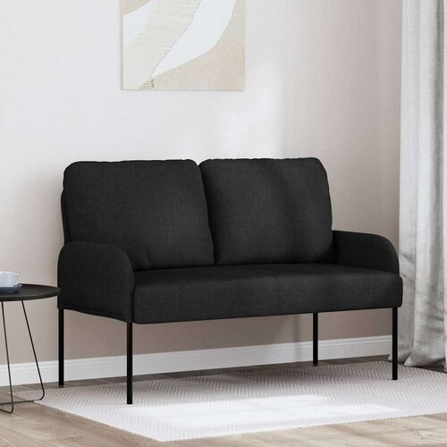  Sofe s jastukom 110cm Crna Šperploča - Crna 110 cm Cene