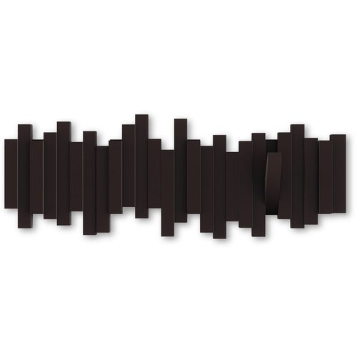 Umbra Temno rjav plastičen stenski obe&amp;scaron;alnik Sticks - Umbra Slike