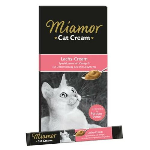 Miamor pasta za mačke - losos 6x15g Slike