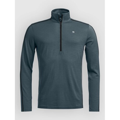 Ortovox 185 Rock &amp;#039;N&amp;#039; Wool Zip Neck Funkcijska majica dark arctic grey 87801 Slike