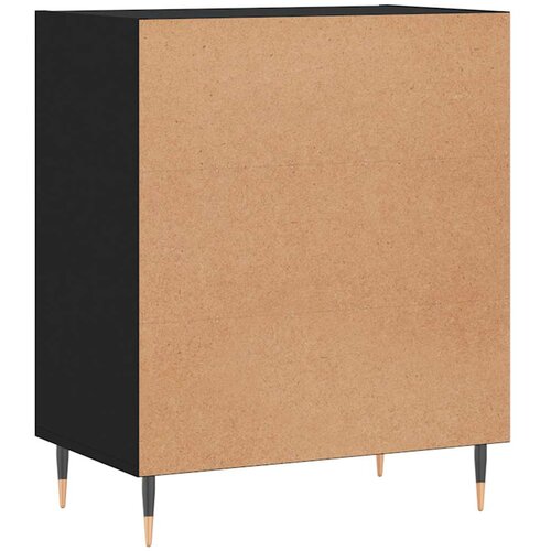 Komoda crna 57 x 35 x 70 cm od konstruiranog drva Slike