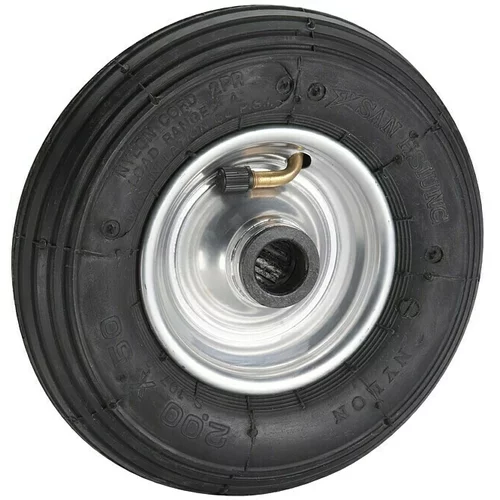 DÖRNER&HELMER Gumeni kotač (Promjer: 200 mm, Nosivost: 75 kg, Materijal naplatka: Čelični lim, Širina obruba: 60 mm)
