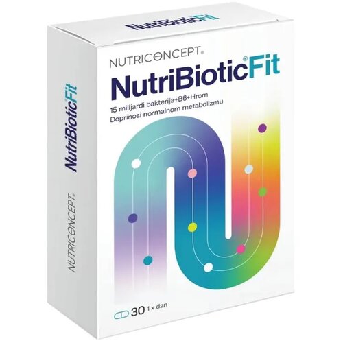 Nutriconcept Fit probiotik Nutribiotic, 30 kapsula Cene