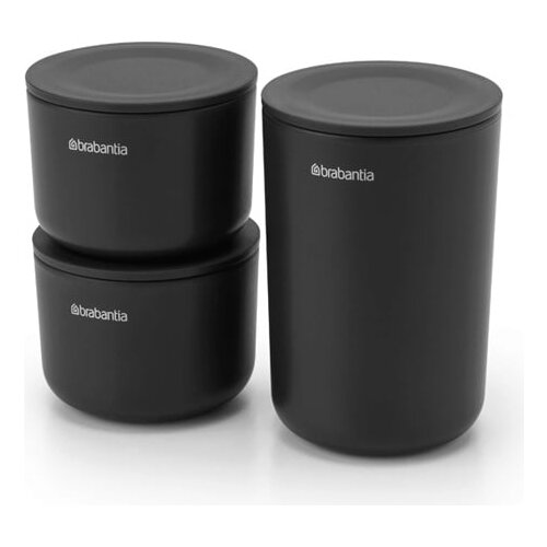 Brabantia posodice za skladi&amp;scaron;čenje, 3 delni set - dark grey Slike