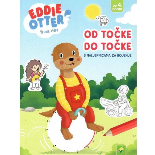 EDDIE Otter Od točke do točke s naljepnicama za bojenje Slike