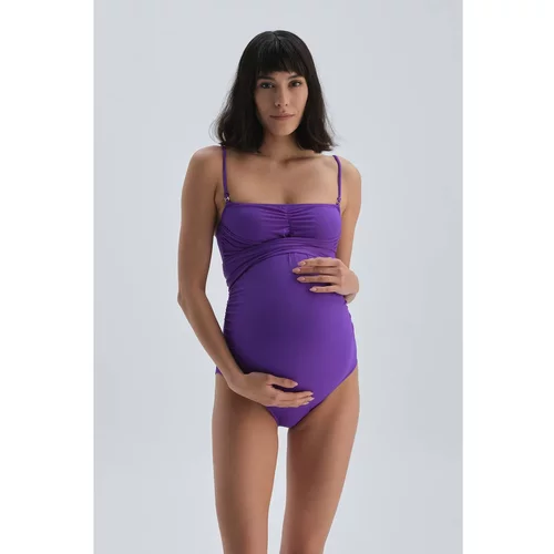 Dagi Swimsuit - Purple - Plain