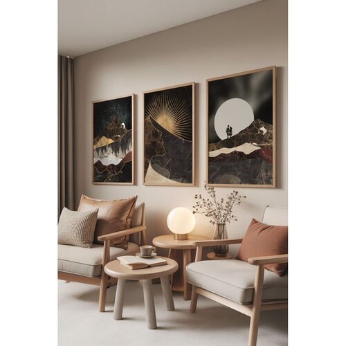 WALLXPERT &Ccedil;-300885 - 5070 vi&scaron;enamenski set dekorativnih slika (3 komada) Cene