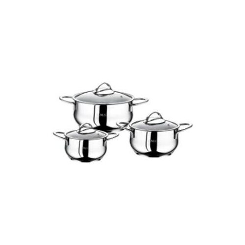  Garnitura posuđa 6/1 inox 1032 (16-18-20) Cijene