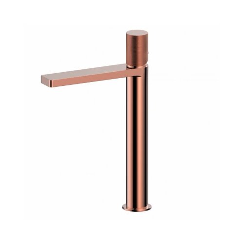Copen baterija za lavabo visoka nook grip rose gold Slike