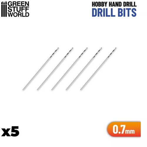 Green Stuff World drills bits 0.7 mm (PACKx5) Slike