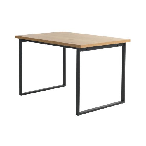  Trpezarijski sto Aabenraa 80x120 hrast/crna ( 3670323 ) Cene