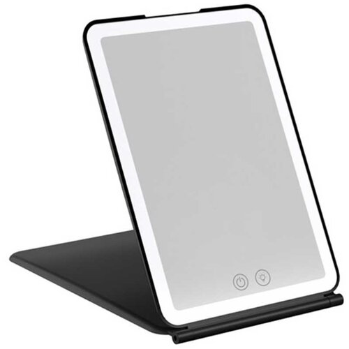 INF Prenosno zložljivo LED ogledalo za ličenje z nadzorom na dotik Black, (5000244197) Cene