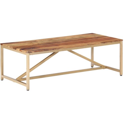  Stolić za kavu 120 x 60 x 40 cm od masivnog drva Slike