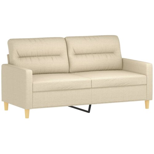 Maison Chic kavč - Sofa - Kanape dvosed krem 140 cm blago, (21726446) Cene