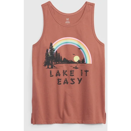 GAP Children's tank top organic rainbow - Girls