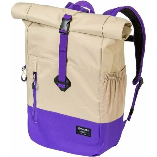 Meatfly Holler Backpack Cream/Violet 28 L