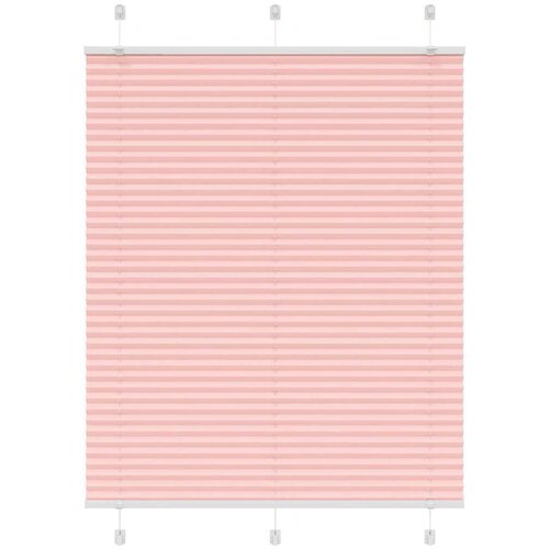 vidaXL Plisirana roleta ružičasta 105x150 cm širina tkanine 104,4 cm Cene