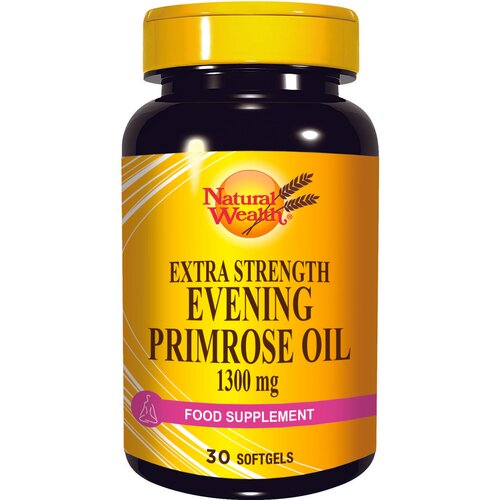 Natural Wealth ulje žutog noćurka 1300 mg, 30 kapsula - podrška koži Cene