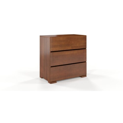 Skandica Sandemo komoda od smeđe bukve, 80 x 81 cm Slike