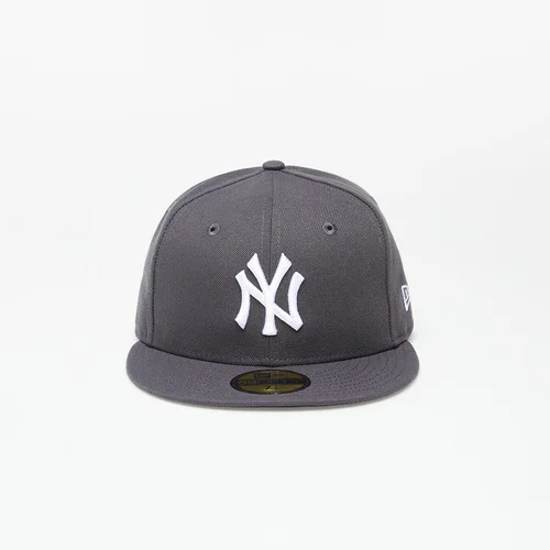 New Era Cap 59Fifty Mlb Basic New York Yankees Graphite/ White