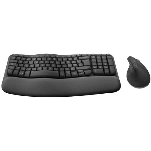 Logitech Wave Keys and Lift Combo Graphite, US Cene