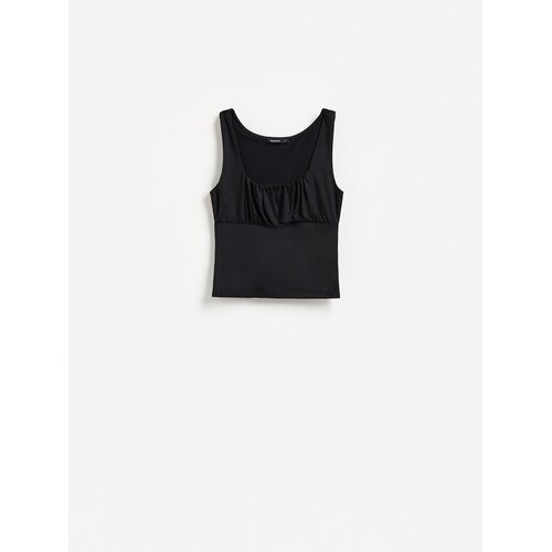 Reserved Nabrani top - crno Slike