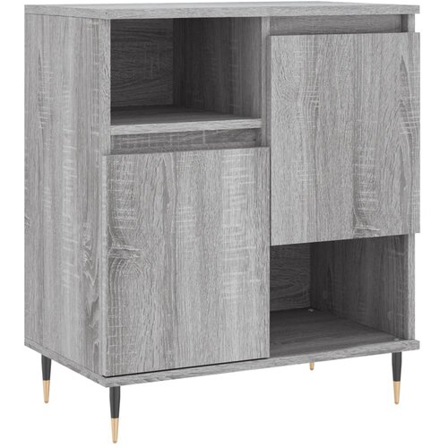 Maison Chic Komoda - Predalnik siva sonoma 60x35x70 cm inženirski les, (21717986) Slike