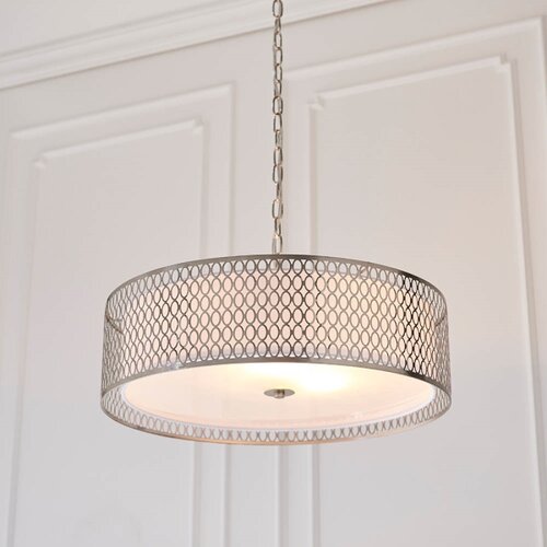  Endon 81969 - Luster na lancu CORDERO 3xE27/10W/230V mat hrom Slike